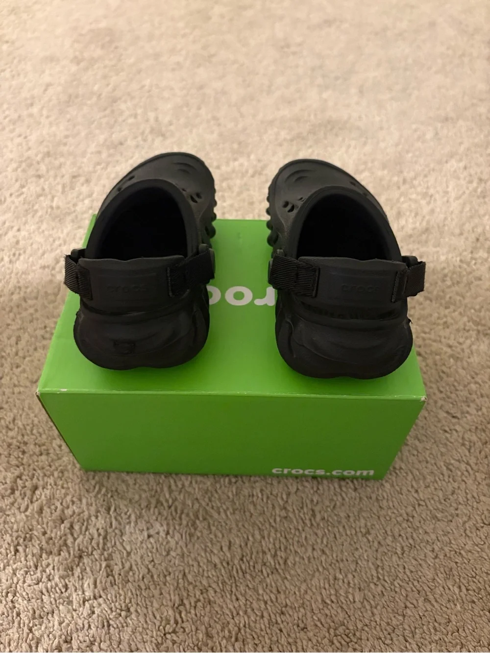 CROCS Kids Black Classic Clog Sandals